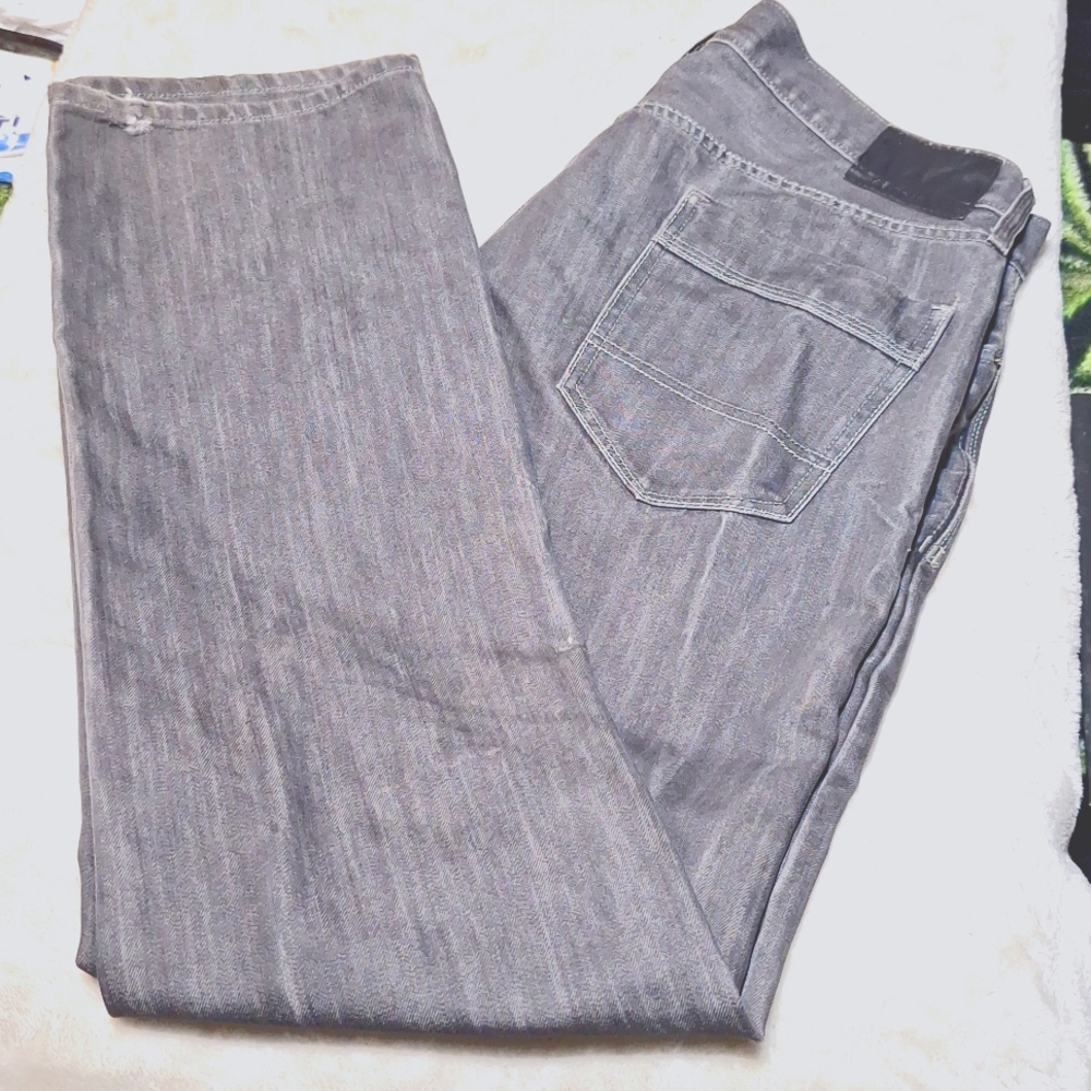 Mens Grey Denizen Jeans